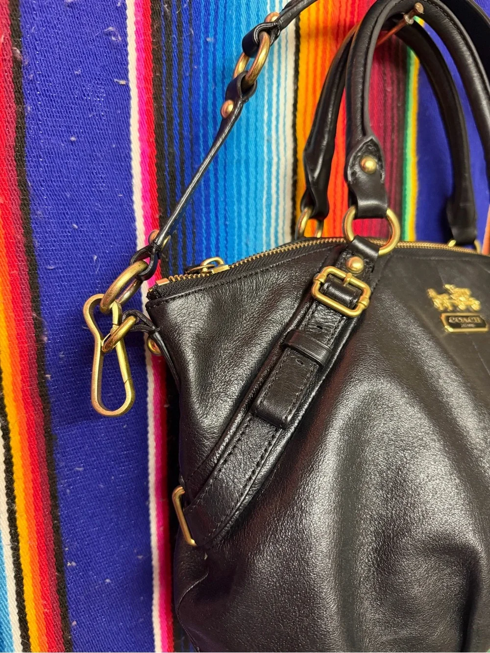 Coach classic leather